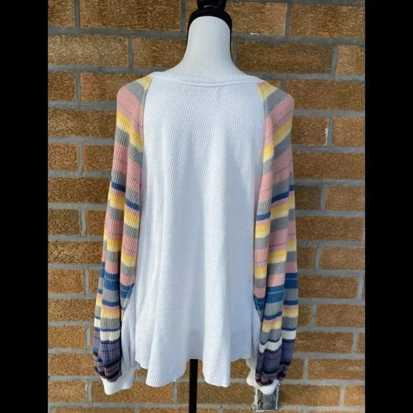 Free People Rainbow Dreams Swit Top small - Picture 8 of 10